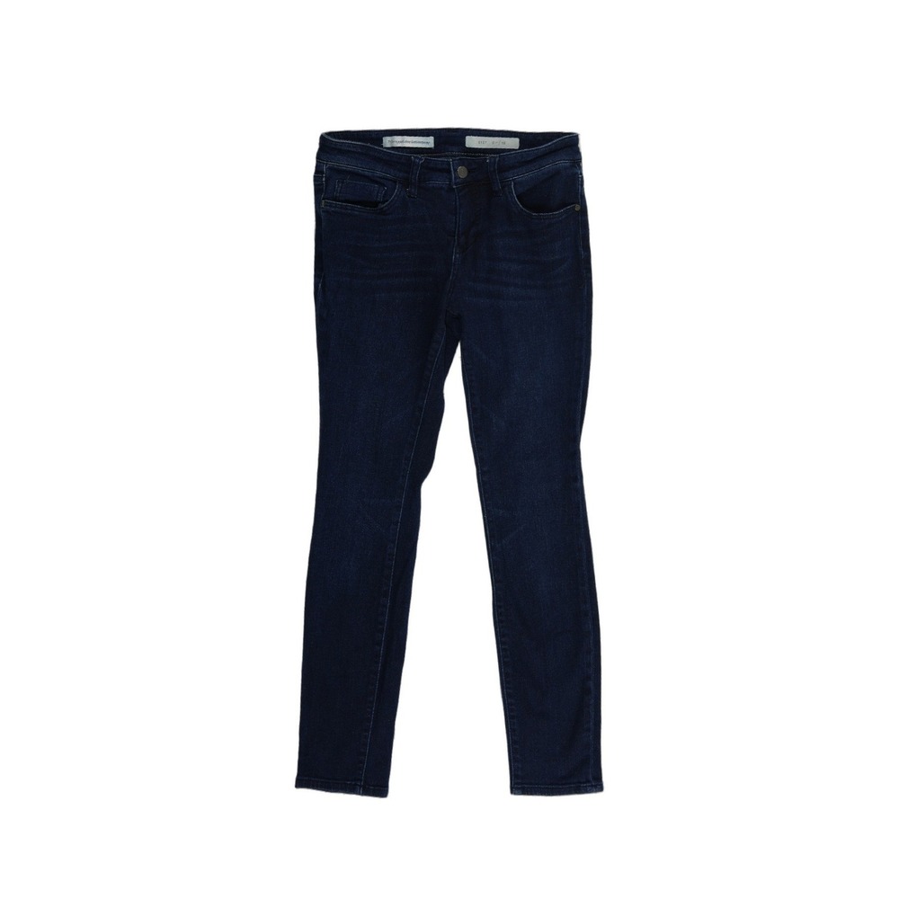 Pilcro and the Letterpress Stet Skinny Jeans Women's Size 28‎ Dark Wash Mid Rise